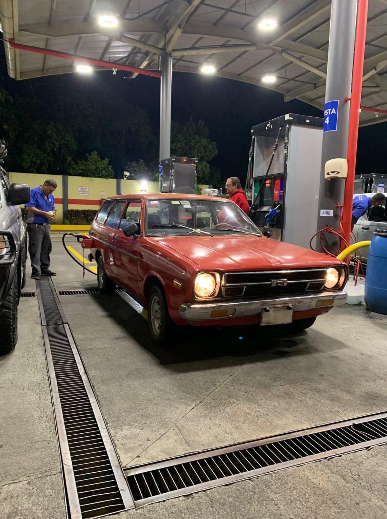 Esta fue la primera foto que le mandó su papá Fabían a Andrea, la guarda con mucho cariño. Foto: Cortesía.