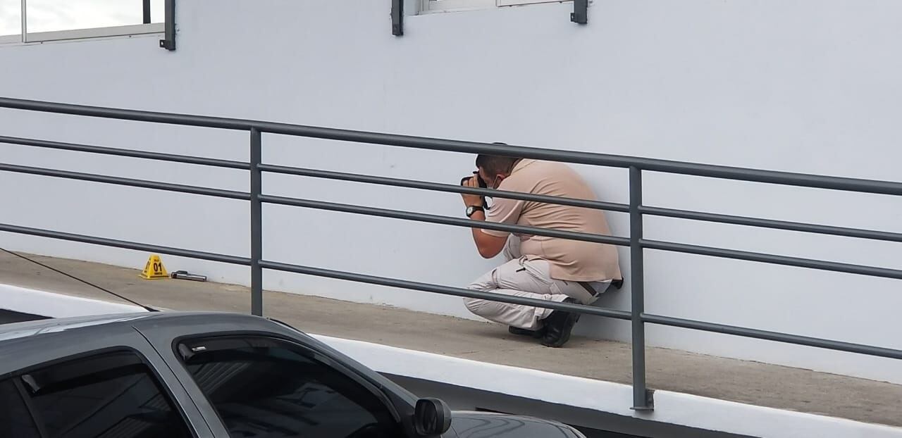 Guarda le dispara a su supervisor en Juzgado Civil de Alajuela. Foto Francisco Barrantes.