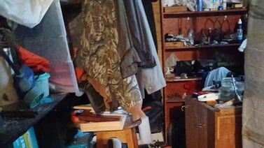 Así era el lugar donde un hombre tuvo a una mujer y sus hijos en cautiverio por dos años