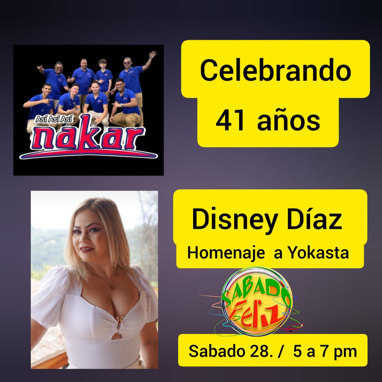 Nelson Hoffmann grababa Sábado feliz los jueves a media mañana