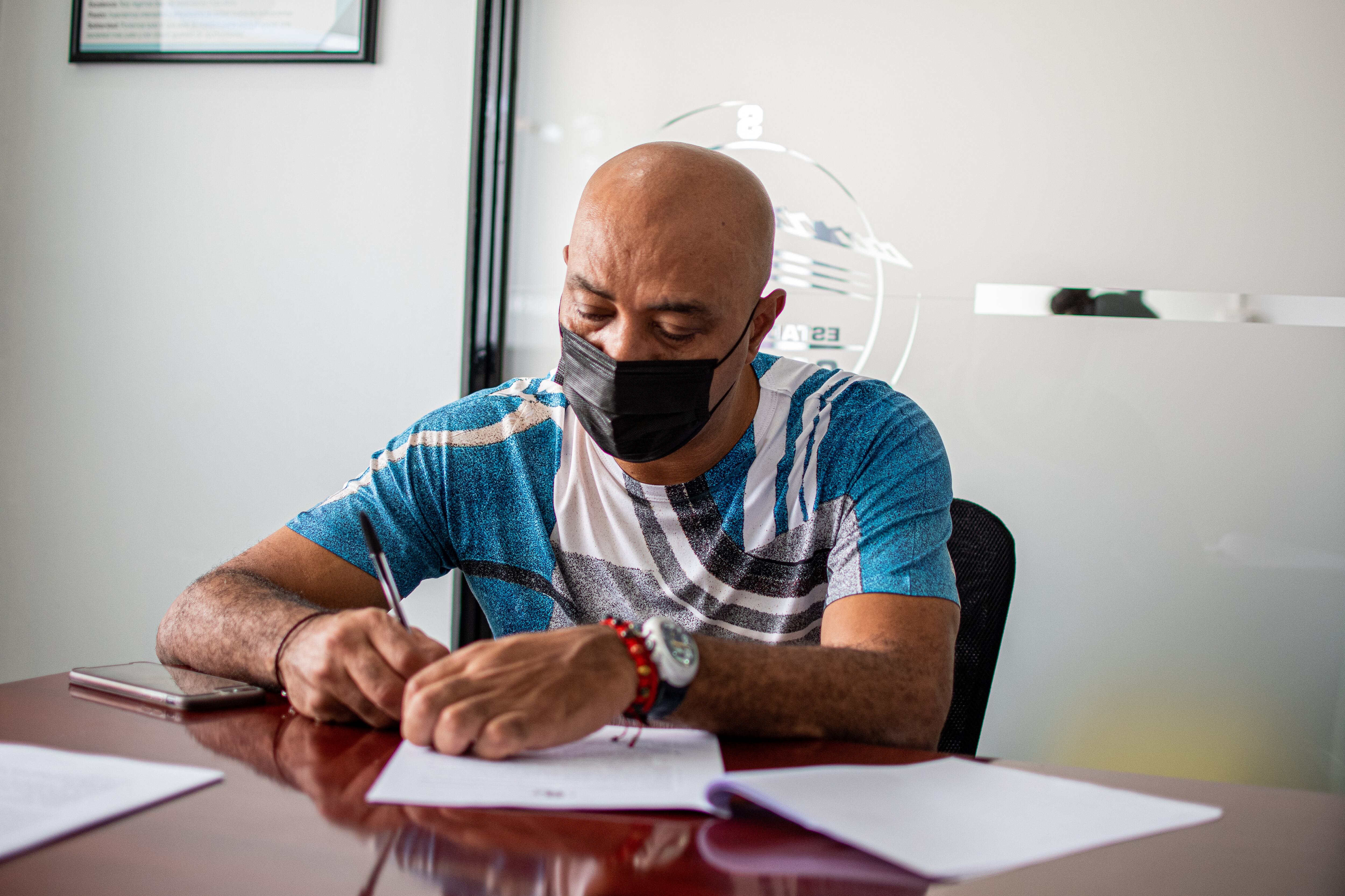 Mauricio Wright seguirá con Saprissa por 6 meses. Prensa Saprissa.