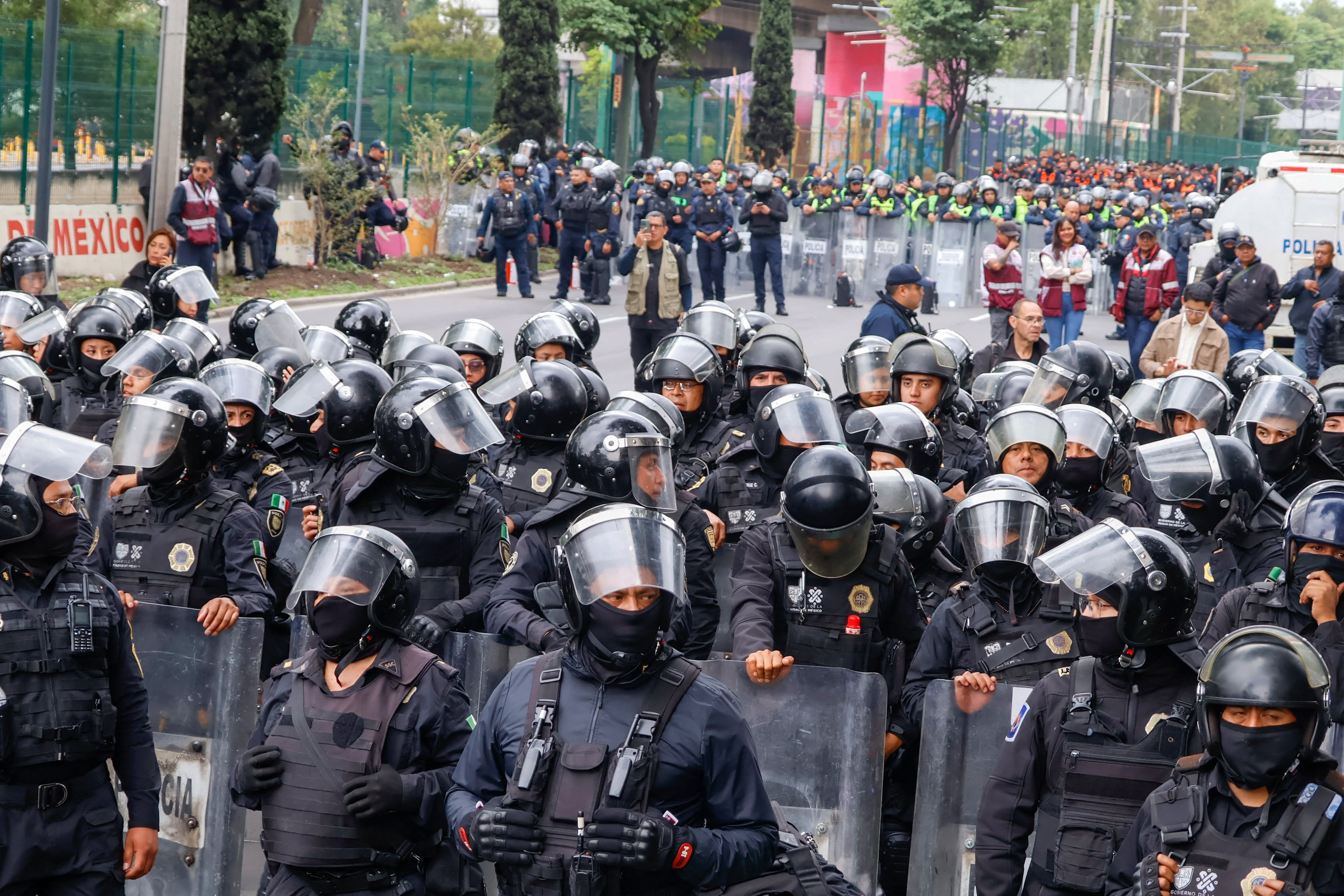 México será sede de su tercer mundial, en medio de protestas. Foto: AFP.