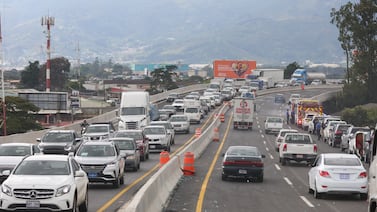 MOPT anuncia tránsito regulado en Taras y La Lima por trabajos en carretera