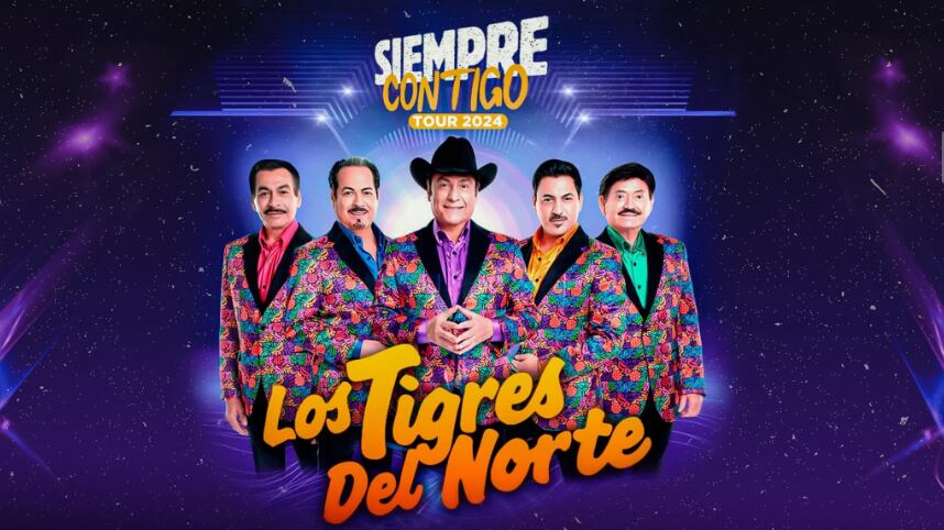 Los Tigres del Norte vendrán a celebrar el Día de las Madres costarricenses.