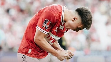 Manfred Ugalde sigue encendido y este domingo fue protagonista en la liga de Rusia