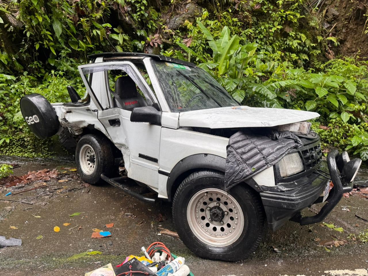 Un grave accidente ocurrió este lunes en la Ruta 32