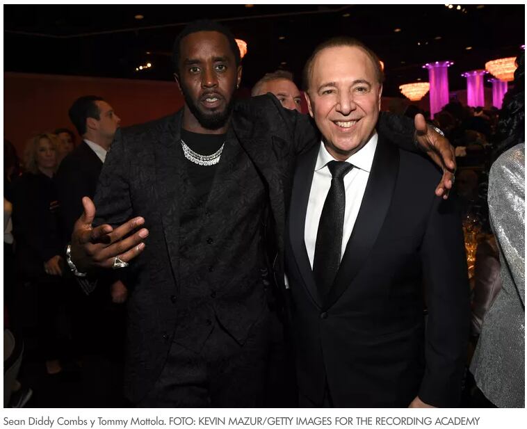 Medios internacionales señalan que Mottola era muy cercano a P. Diddy.