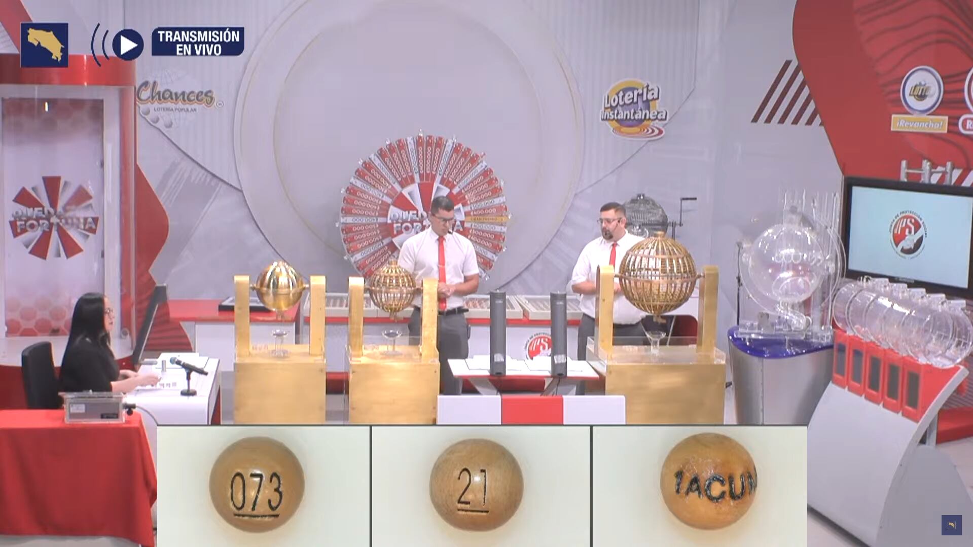 Premio acumulado uno. 16 de julio de 2024. JPS. Lotería. Captura de pantalla de YouTube