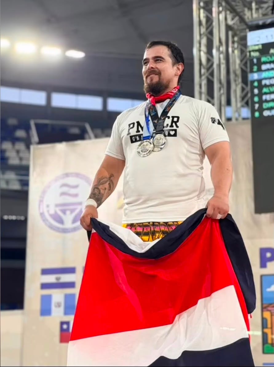 Iván Azofeifa ha tenido un largo camino en el deporte hasta llegar a representar a Costa Rica a nivel mundial.