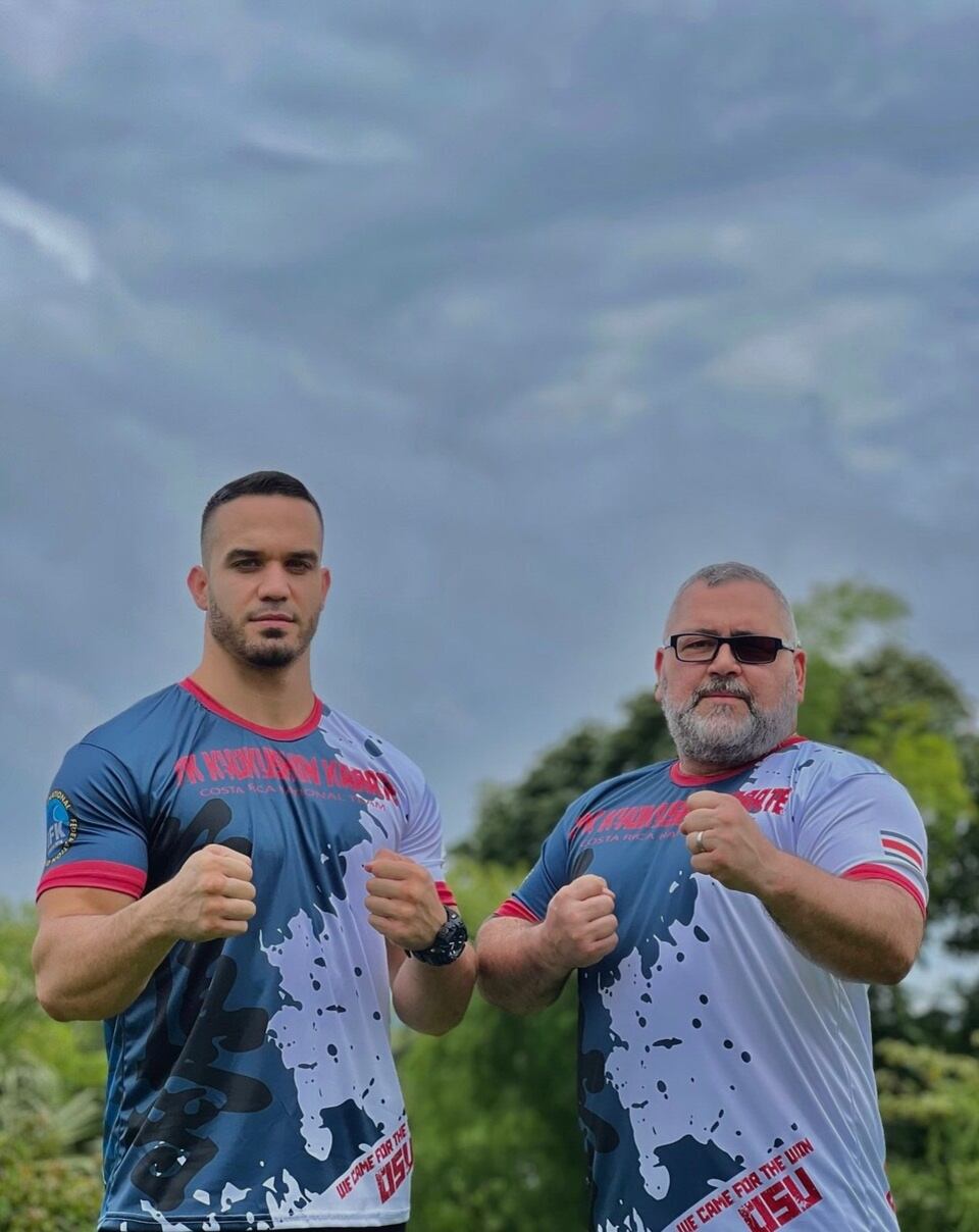 El karateca Jonathan González representará a Costa Rica en el Abierto Británico de Karate Kyokushin. Cortesía.
