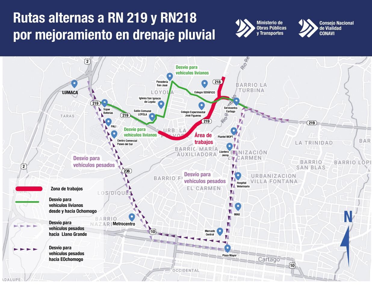 Más presas en Cartago por remodelaciones