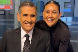 Nancy Dobles e Ignacio Santos presumen su gran amor y director de Telenoticias aparece como casi nunca