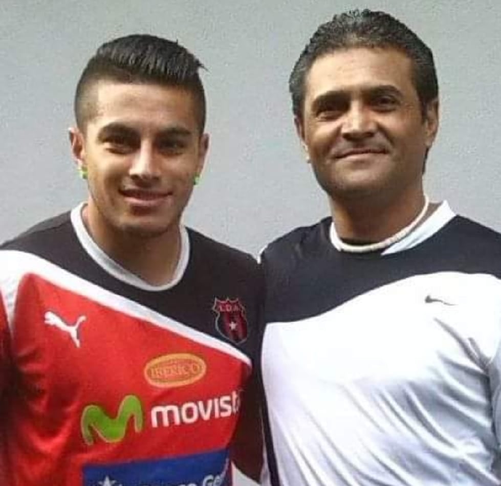 Rónald Matarrita, padre y Rónald Matarrita hijo.