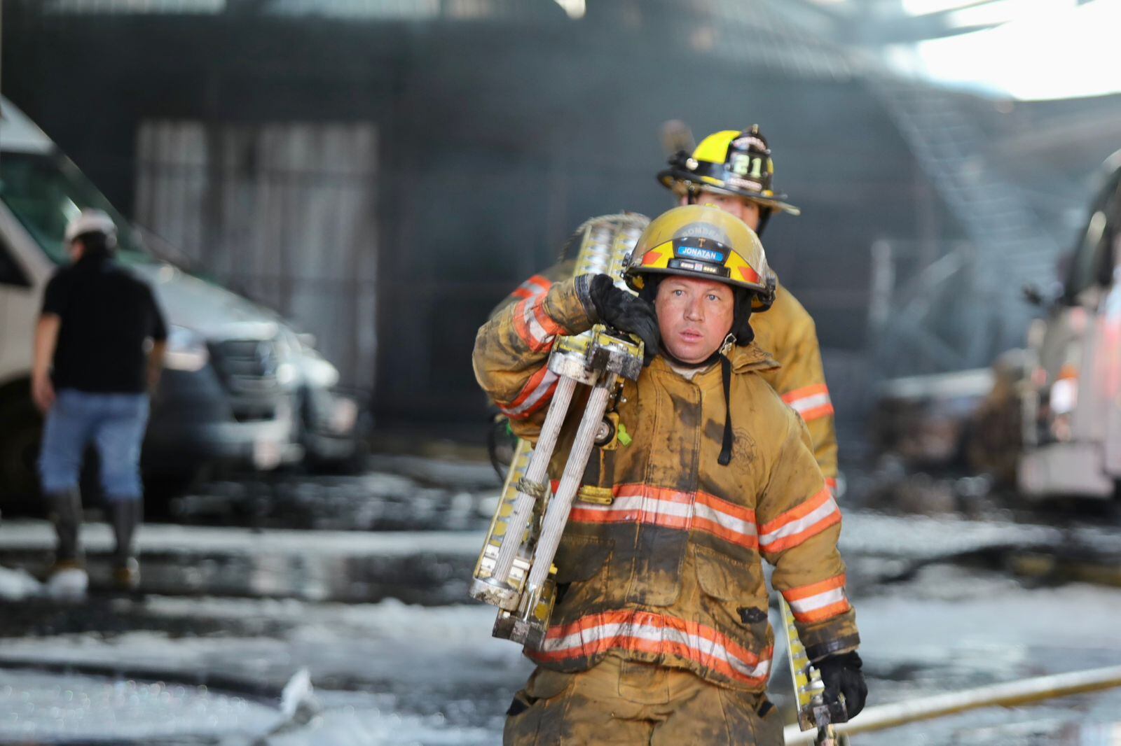 Incendio en San Pedro
