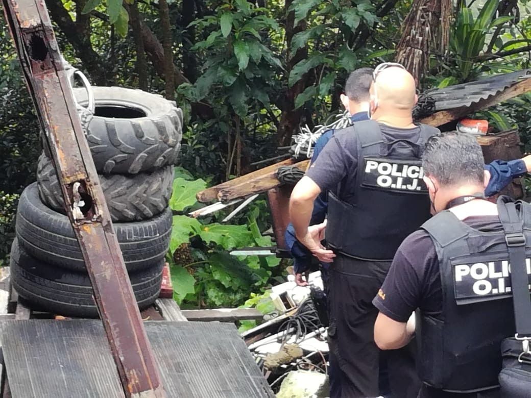 Ordenan destruir precario en León XIII. Foto Ministerio Público.