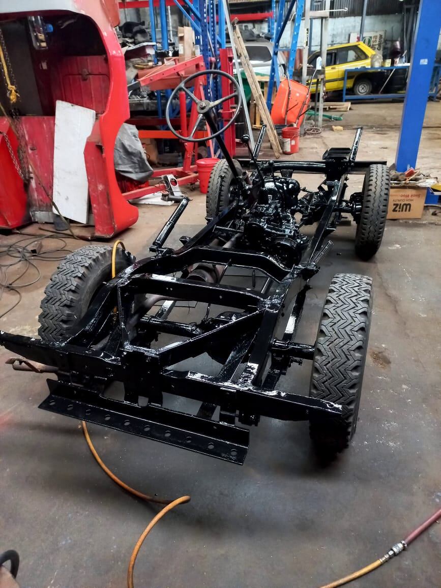 Jeep Willys Hurricane, 1958, Francisco Meléndez