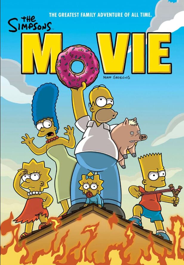 Póster de 'Los Simpson: La película'.