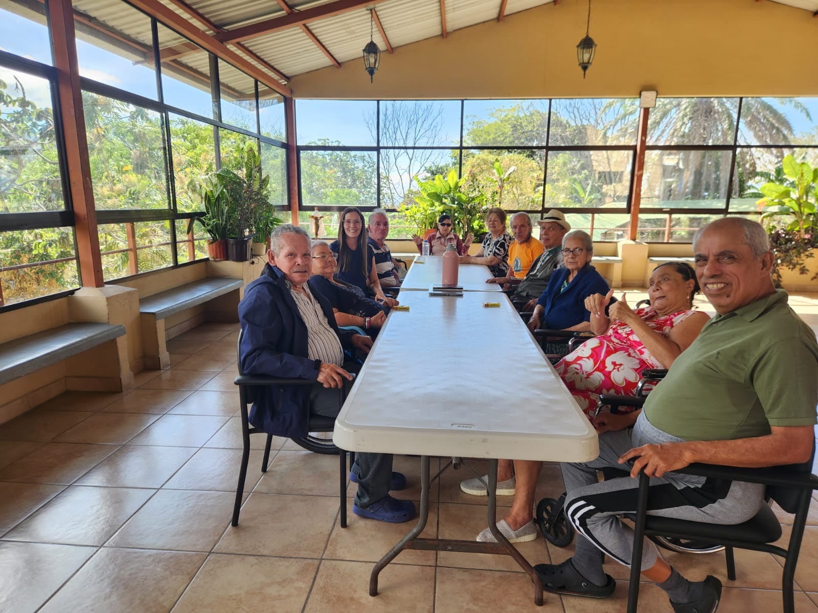 Maritza Sandi trabaja desde hace 10 años en el Hogar Magdala.