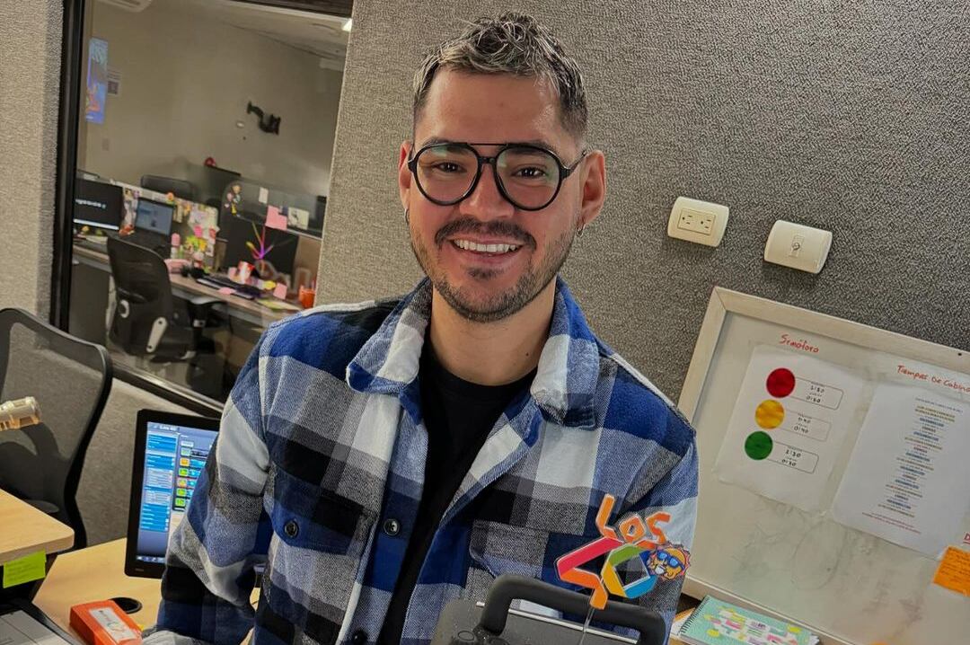 El Danny CR, locutor Danny Álvarez, Los 40