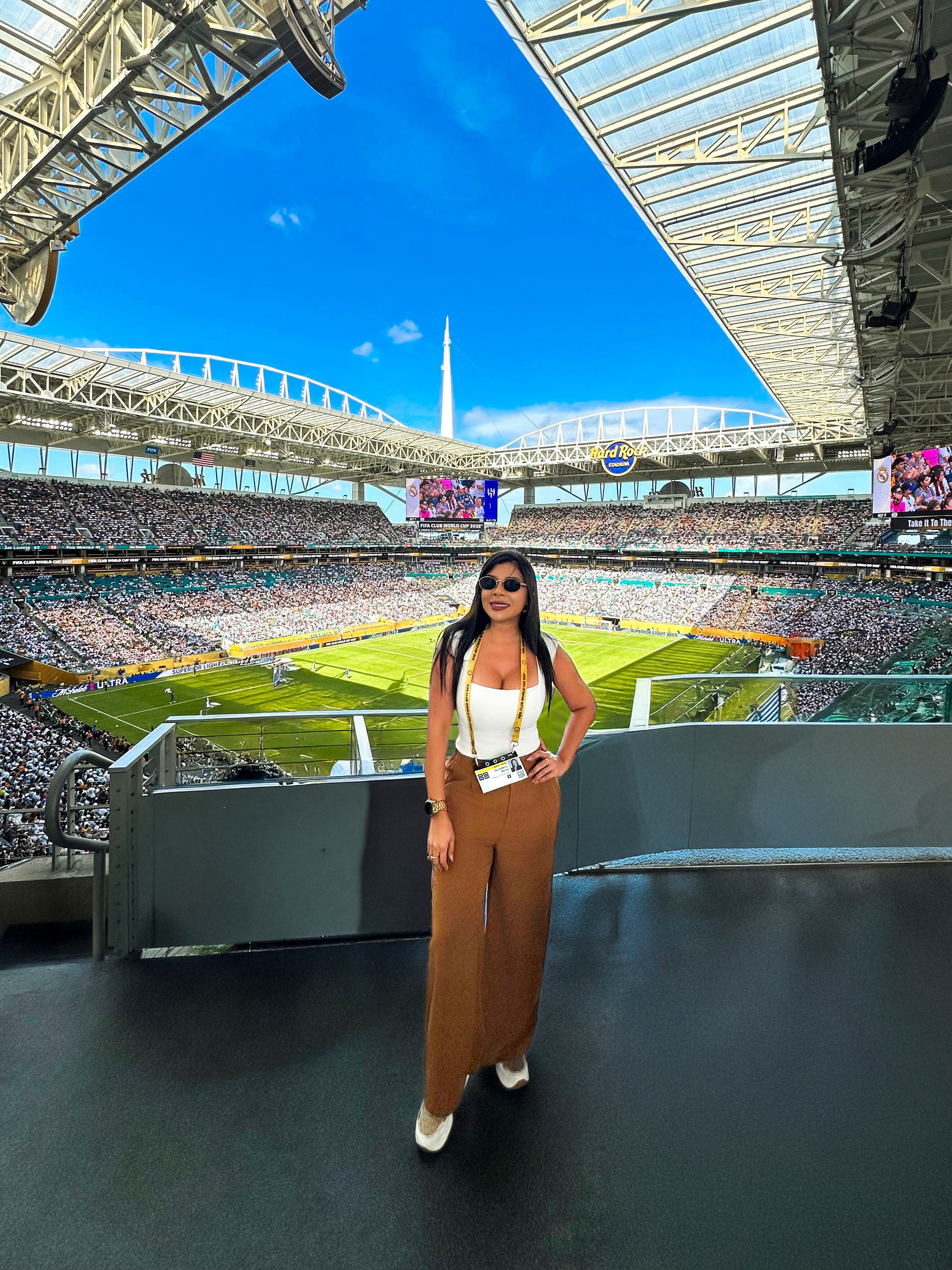 Merlyn Virreal está cubriendo en vivo el Mundial de Clubes 2025