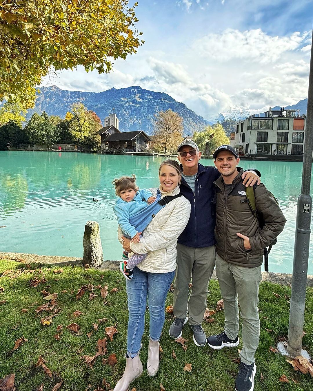 Chef Sophia Rodríguez y su familia.