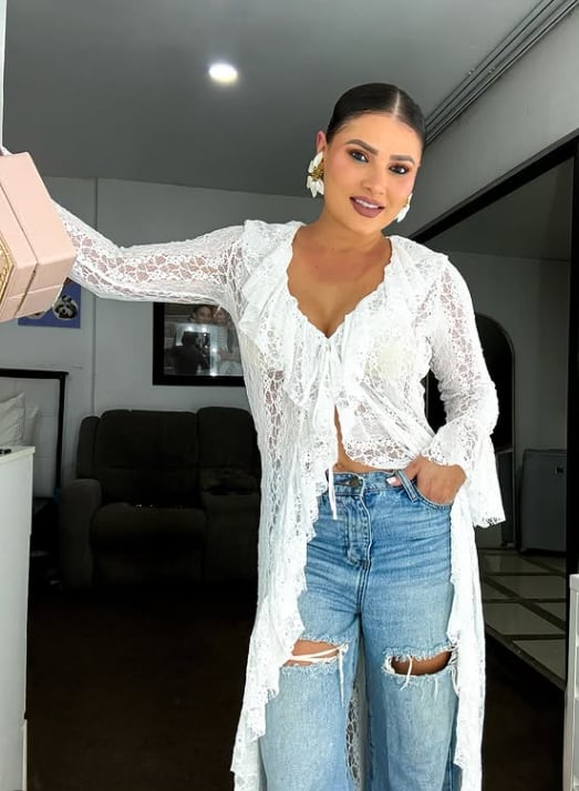 Jazmín Salas, esposa del exjugador Christian Bolaños.