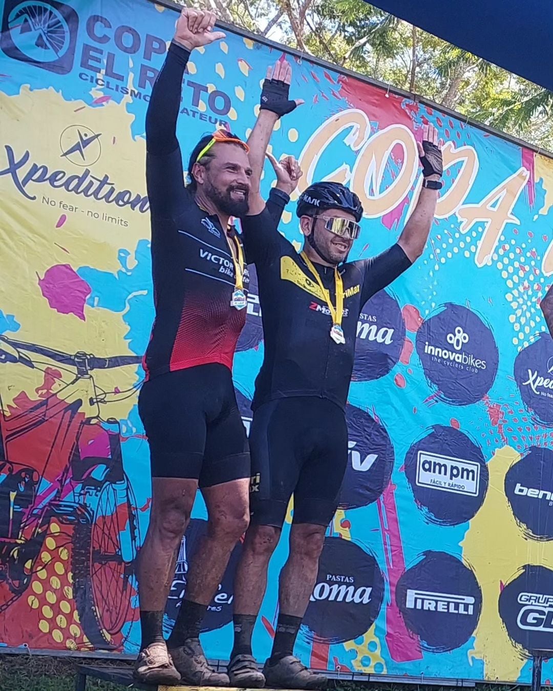 Viviana Calderón y Pablo Rodríguez