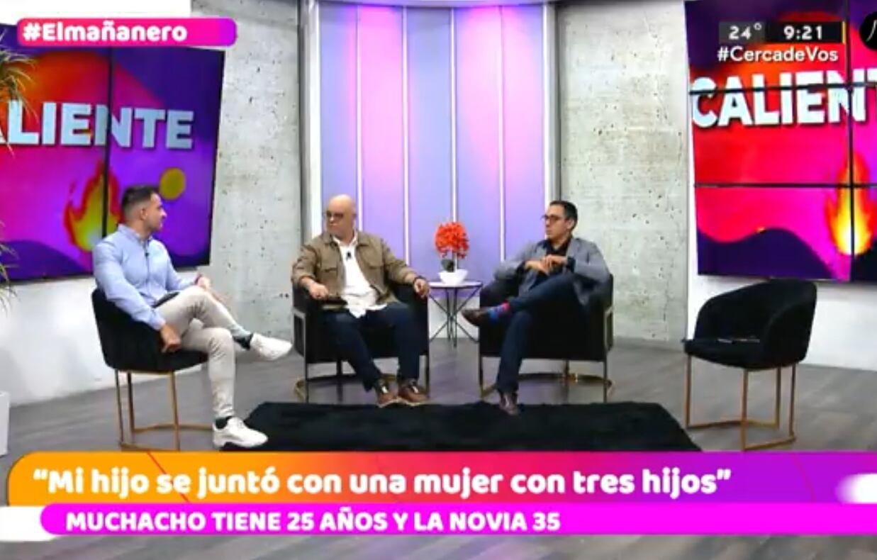 Fabiola Herra y el programa El Mañanero, de canal 8.