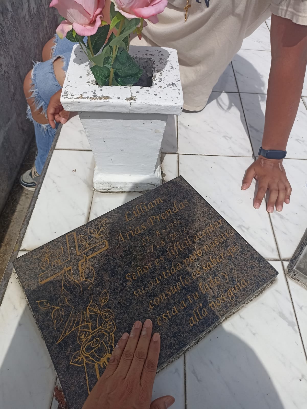 Lilliam María Arias Prendas, murió a sus 55 años. Su familia la lleva presente en cada momento de sus vidas. Foto: María Julia Vargas para La Teja
