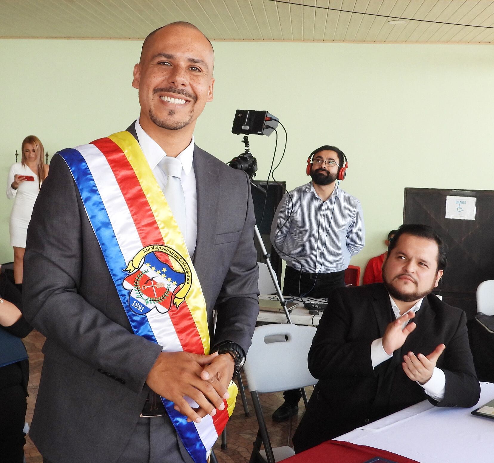 Fernando Chavarría es el alcalde de Goicoechea. Facebook.