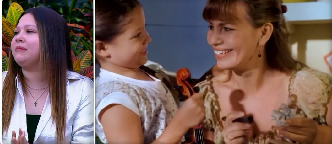 Niña del anuncio de Teletica, Audrey Ramírez y la actriz Rosibel Carvajal, se reencontraron casi 20 años después en Buen día.