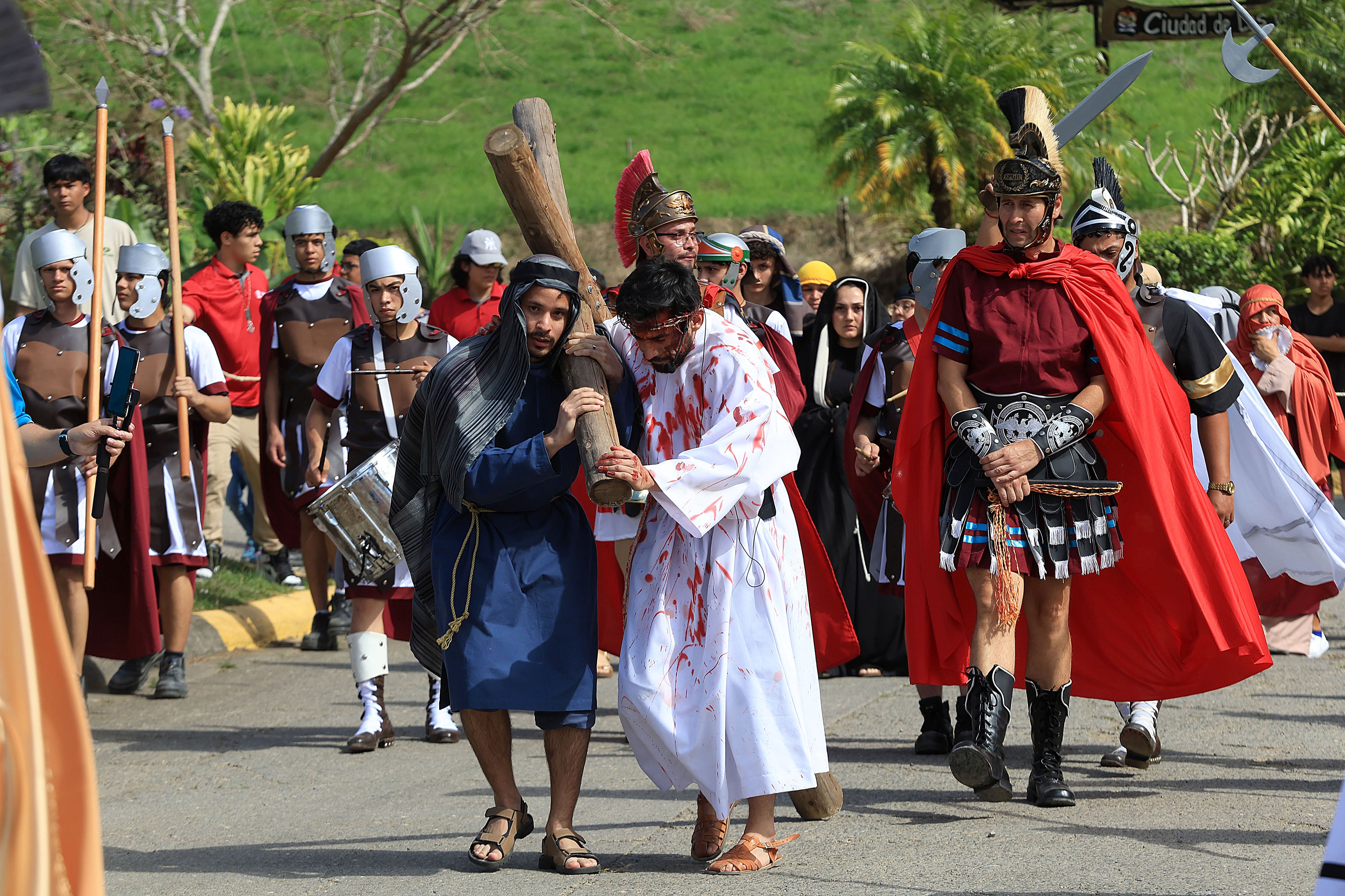 Viacrucis en vivo, Ciudad de los Niños