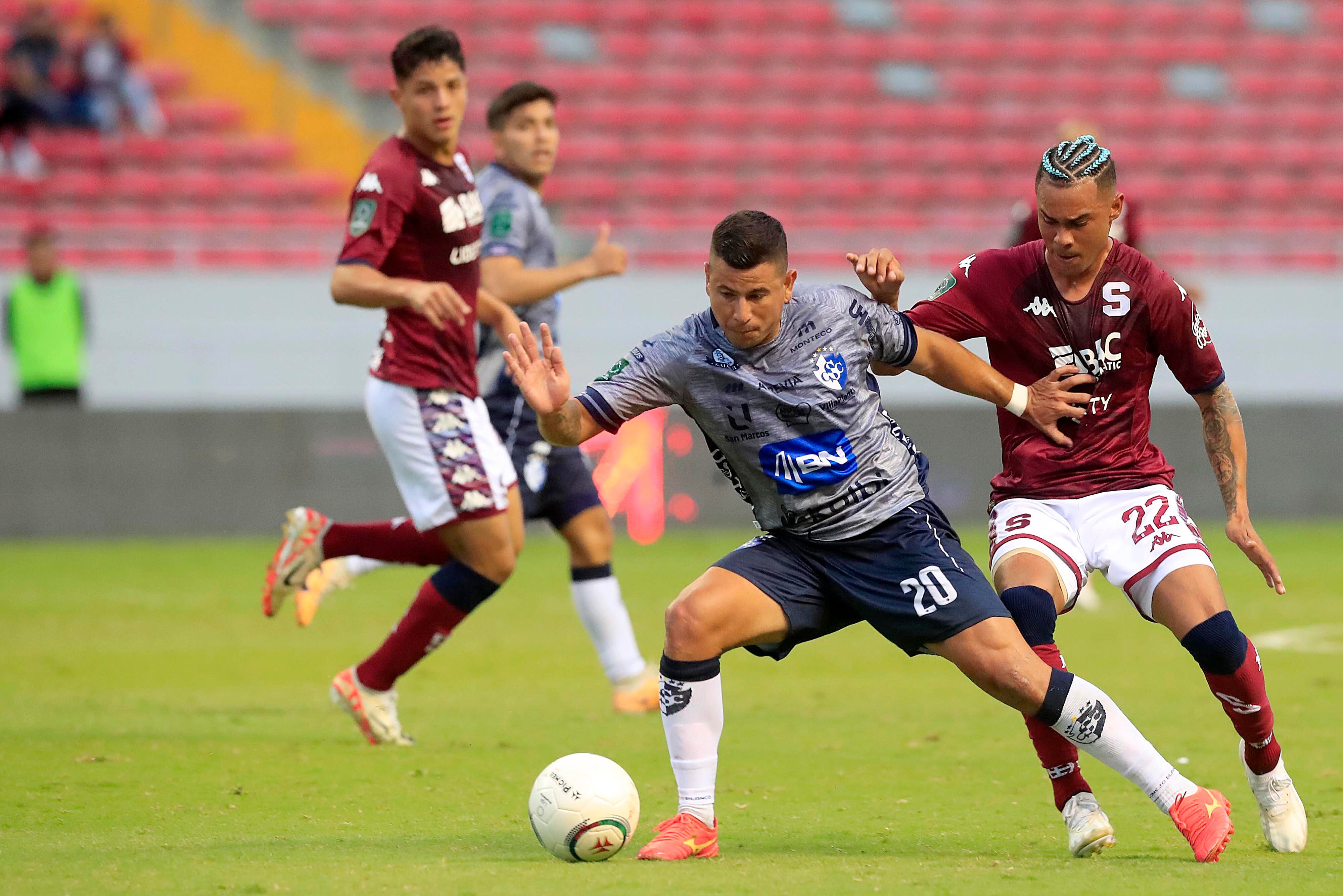 21/01/2024 Estadio Nacional, La Sabana. El Deportivo Saprissa recibió al Club Sport Cartaginés, en partido de la jornada 3 del Torneo de Clausura 2024, Copa Promérica. Foto: Rafael Pacheco Granados