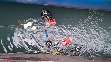 Buzos descubren caleta de cocaína en buque que iba de Colombia a Portugal