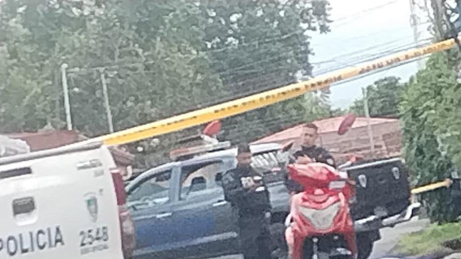 El crimen ocurrió a plena luz del día. Foto Publi Guápiles.
