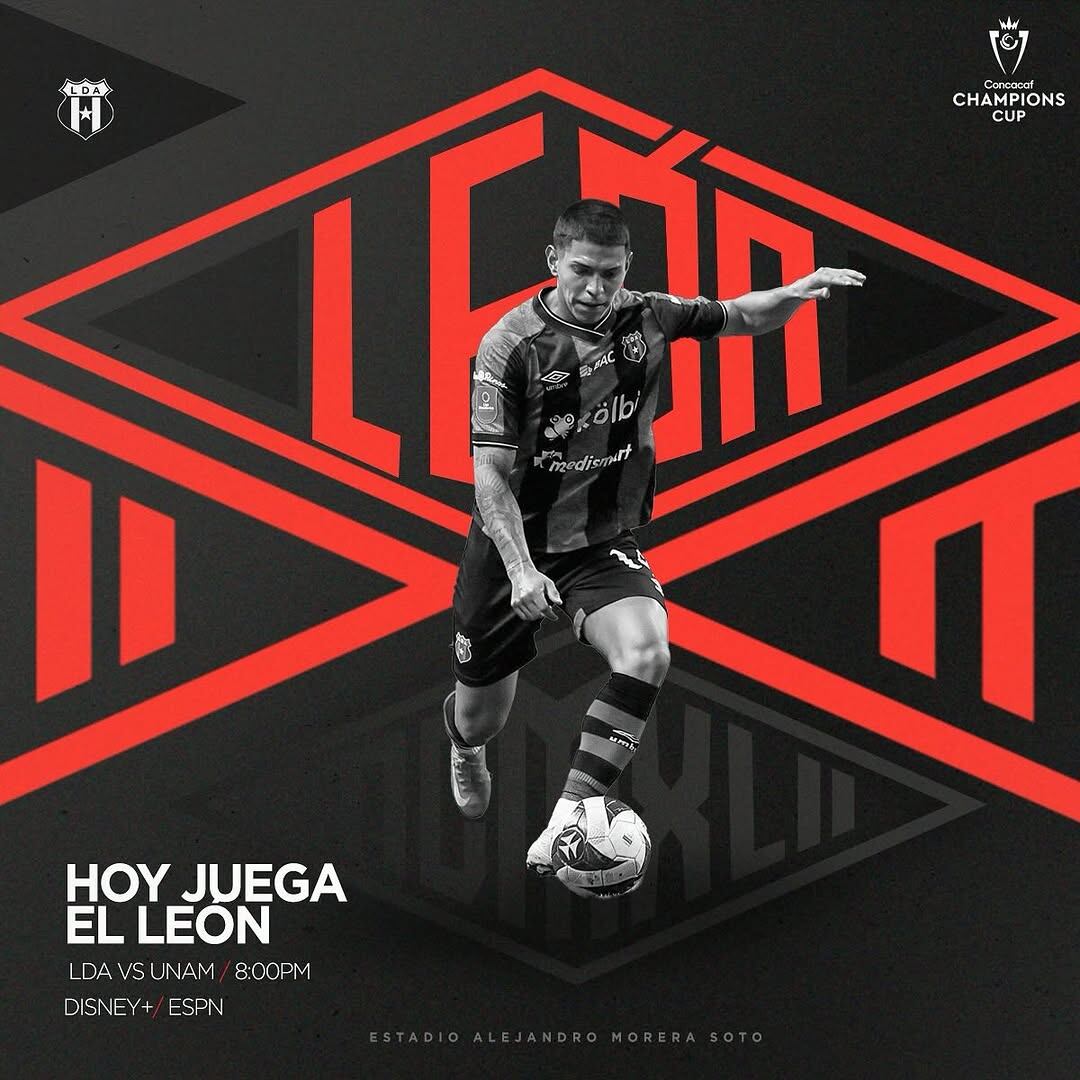 Alajuelense va con todo para remontar el marcador.