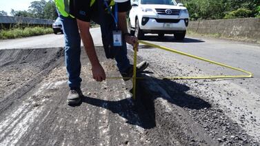 Pavimento en la ampliación de la ruta 32 tiene defectos de calidad y resistencia, alerta Lanamme