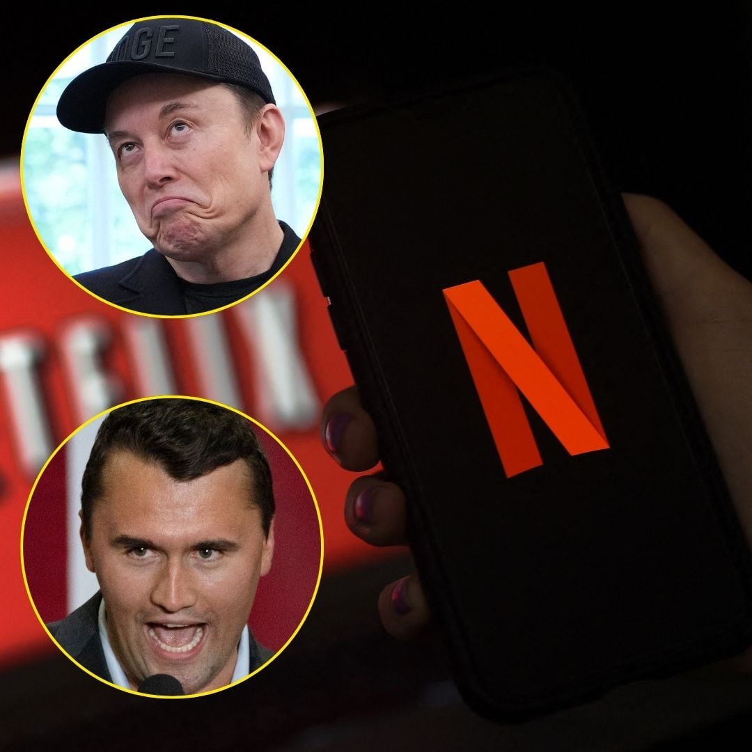 Elon Musk y Charlie Kirk son protagonistas en la polémica que impulsó a miles de usuarios a cancelar Netflix.