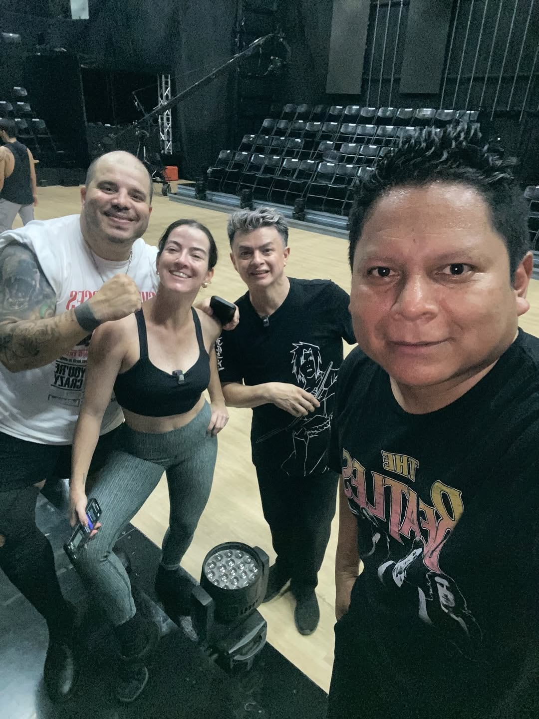 Irán Blanco, "Maleku", locutor de radio Omega.