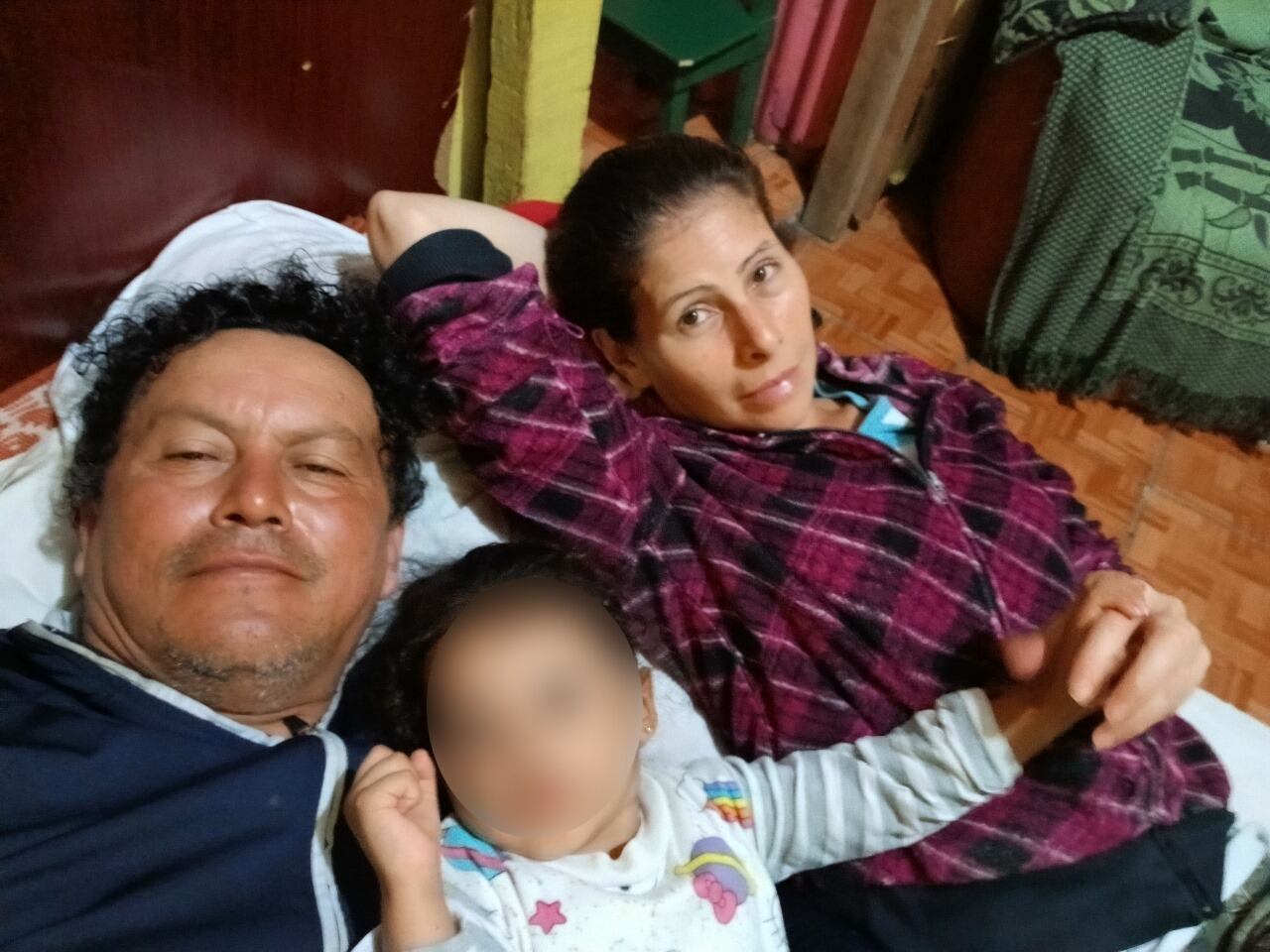 Familia de Nadia Peraza. Foto cortesía Juan Cortés.