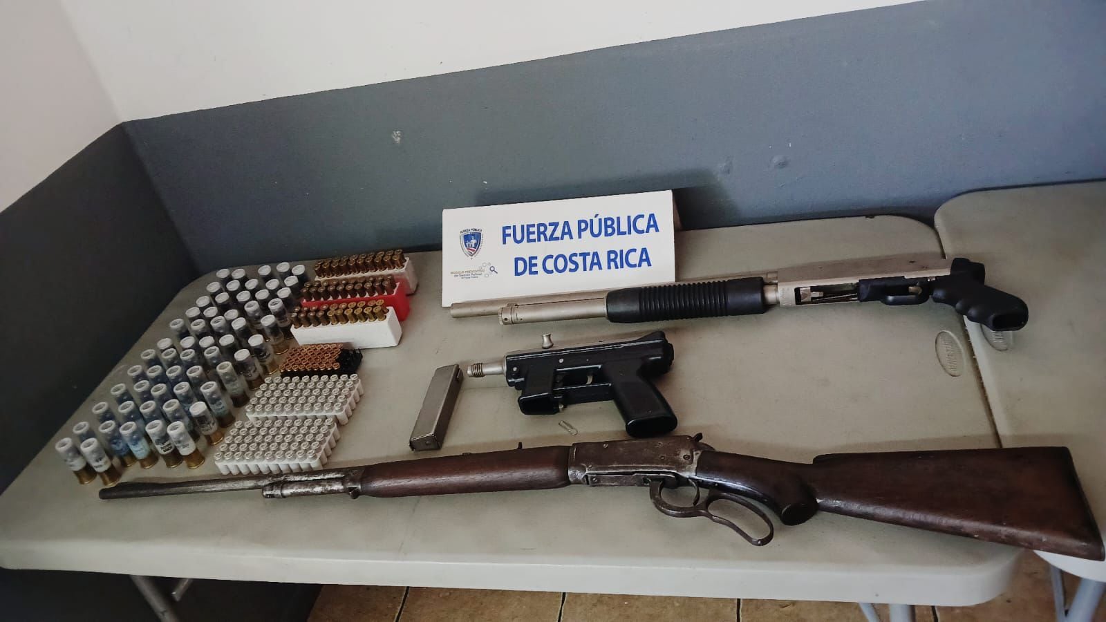 Un hombre tenía armas y municiones fue detenido luego de amenazar a su pareja e hijos