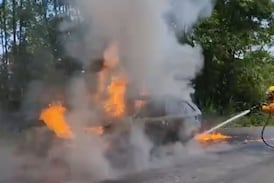 En menos de un día, cuatro vehículos se incendiaron en distintas zonas del país