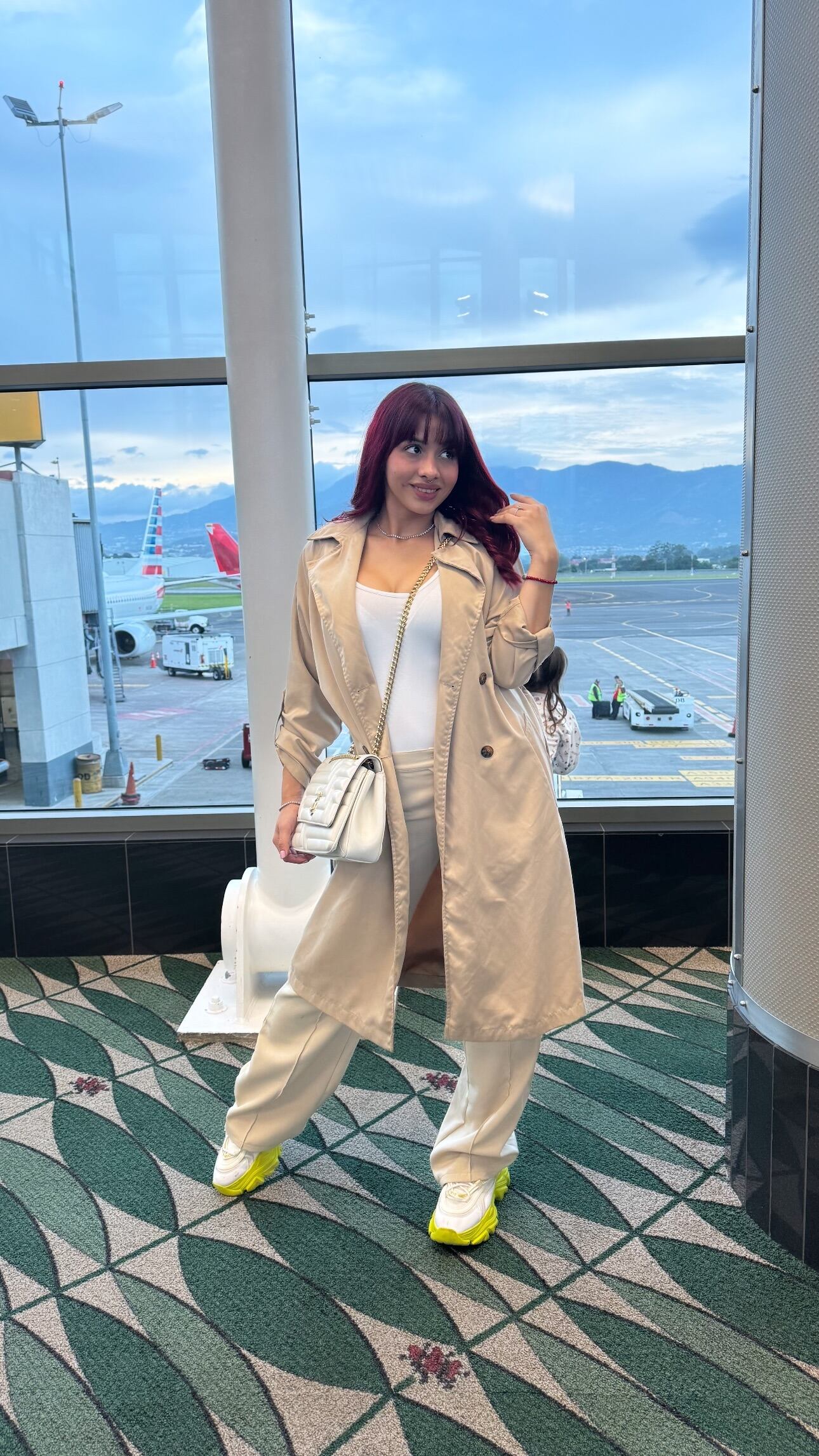 Bryan Ganoza y su ex, Youcenar Castro, andan de vacaciones juntos en Estados Unidos