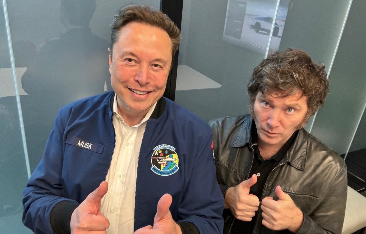 Elon Musk y Javier Milei
PRESIDENCIA ARGENTINA
13/4/2024