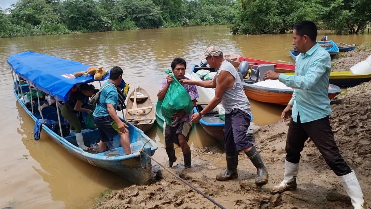Inundaciones en Tambor de Sarapiquí. Foto Edgar Chinchilla.