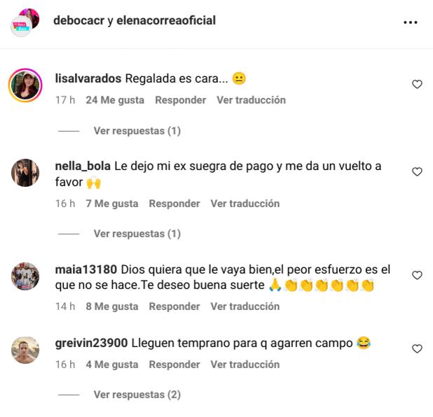 Estos fueron algunos comentarios de los internautas.