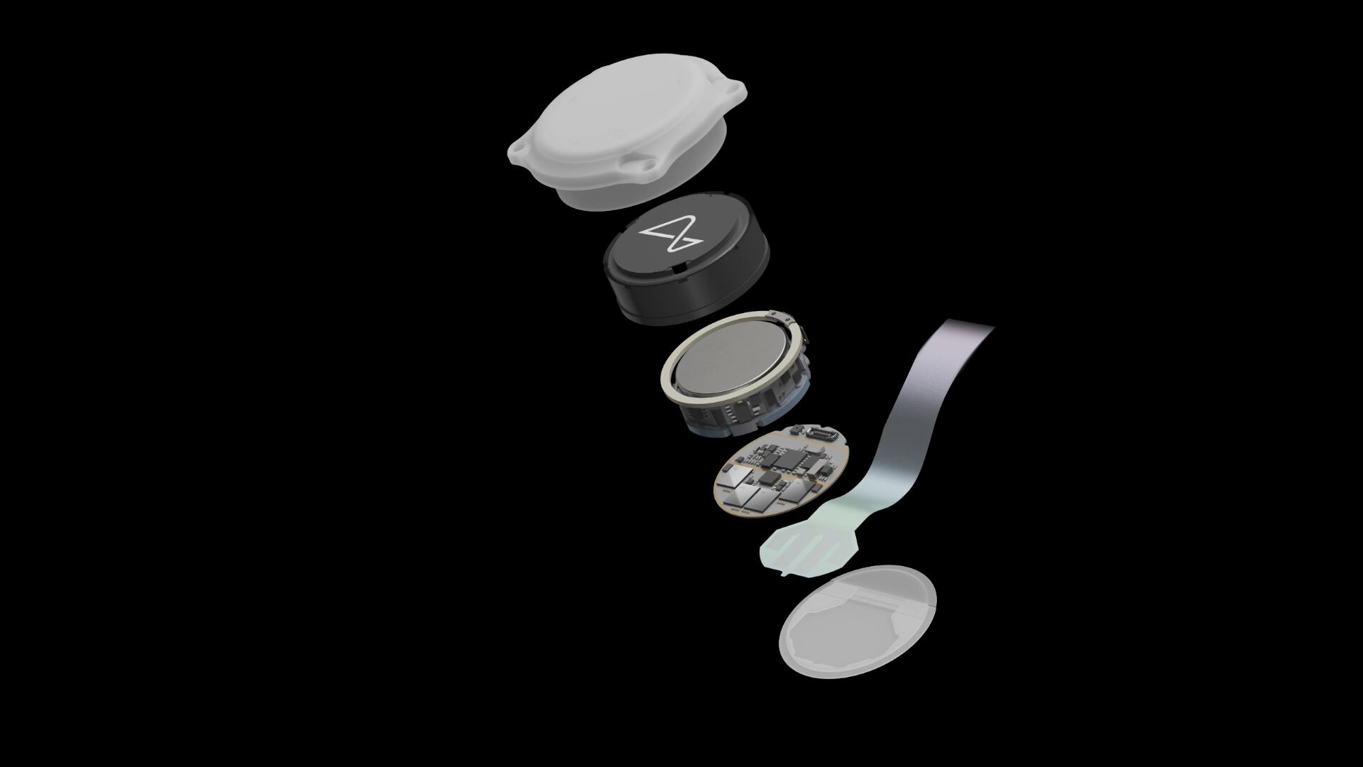 Así se ve el implante de Neuralink. Foto: PCMag Uk.