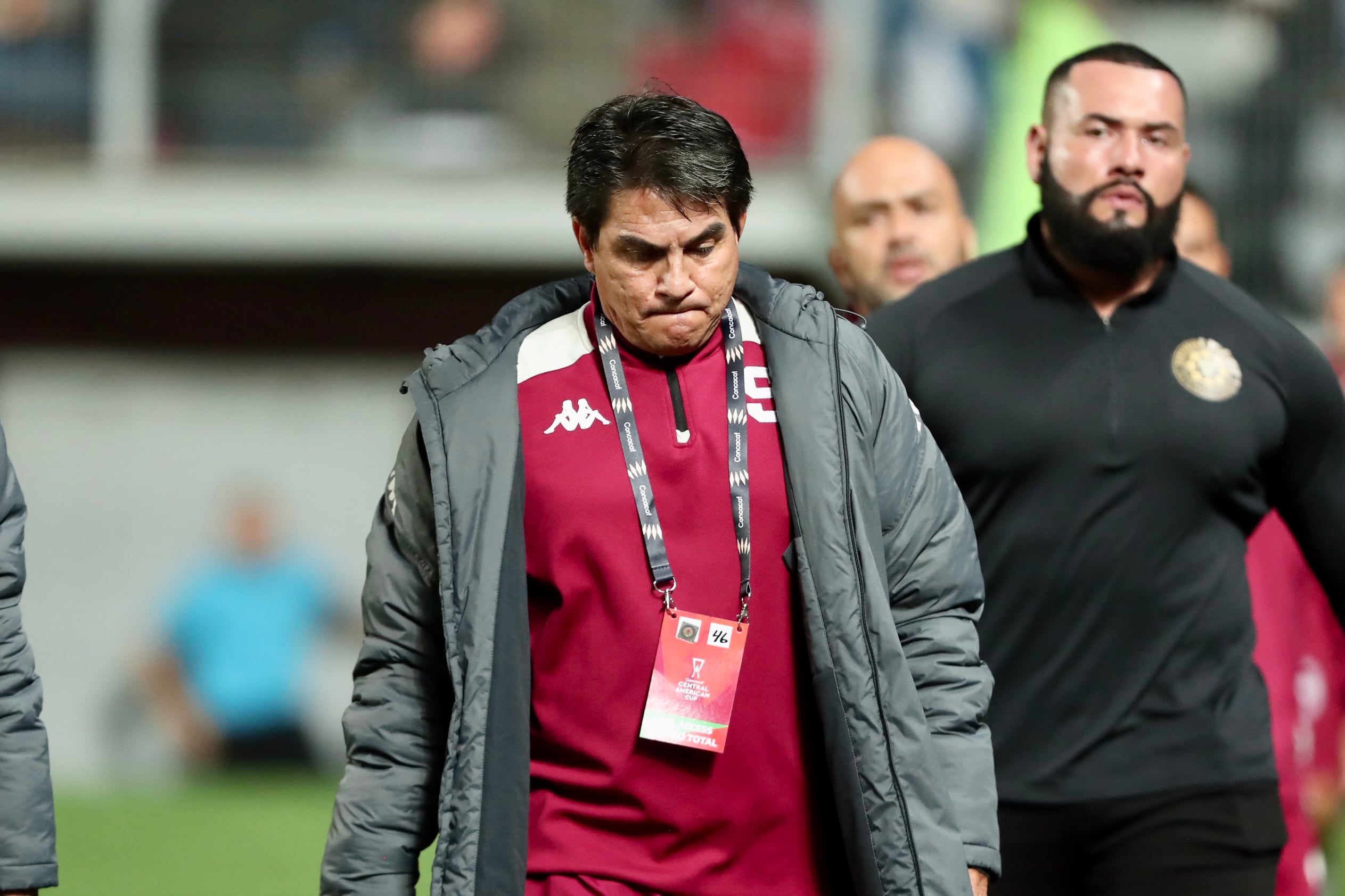 04/10/2023, San José, Tibas, Estadio Ricardo Saprissa, partido de vuelta de los cuartos de la Copa Centroamericana de fútbol entre el Deportivo Saprissa y el Real Estelí.