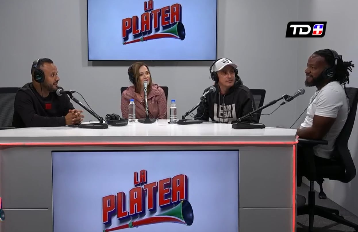 Allan Alemán en el programa La Platea de TD Más