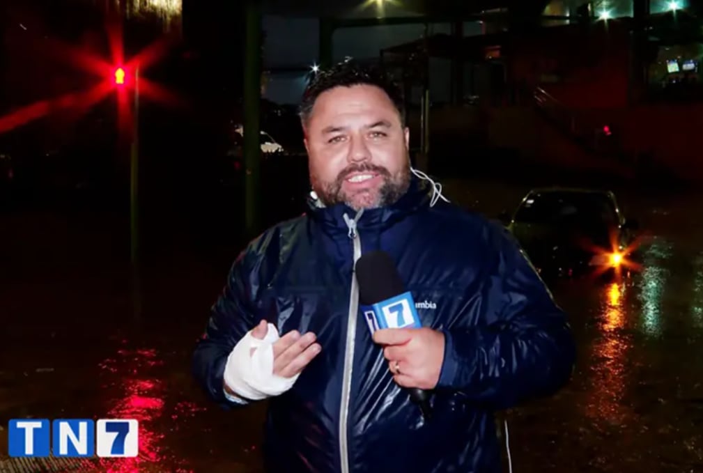 Álvaro Sánchez, periodista de Telenoticias